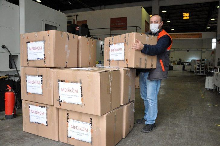 MEDİKÜM’den İzmir’e 27 bin maske yardımı G1