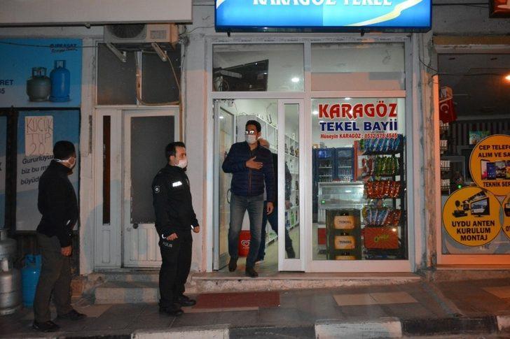 Selendi’de iş yerlerine korona virüs denetimi G1