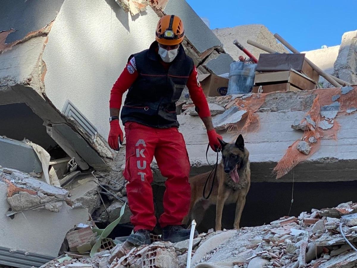 Depremin kahraman k&ouml;peği Bob&rsquo;un ismi Kuşadası&rsquo;nda parka verildi