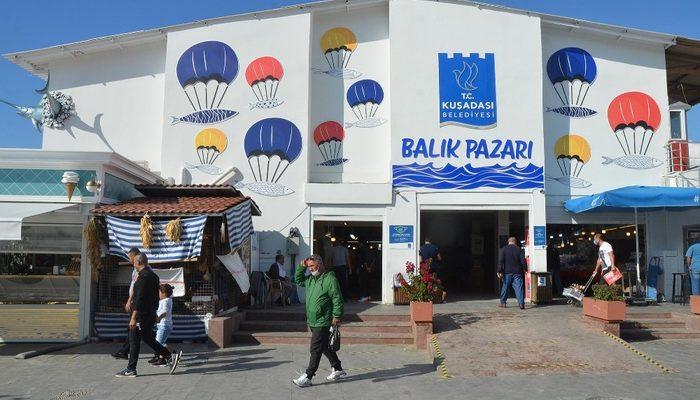 Kuşadası’nda balık bereketi yaşanıyor