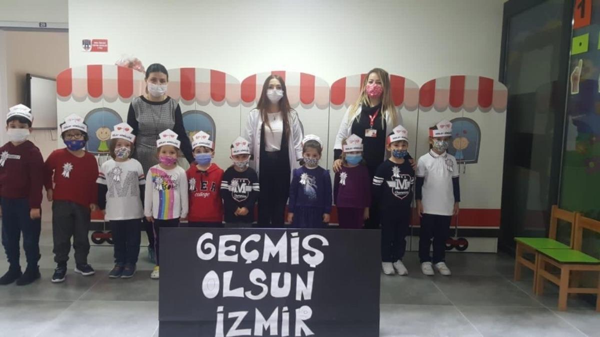 MER Kolejinin minikleri Kızılay g&ouml;n&uuml;ll&uuml;s&uuml; oldu