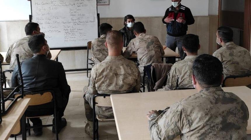 &Ccedil;atak&rsquo;ta jandarma personeline av koruma ve kontrol semineri verildi