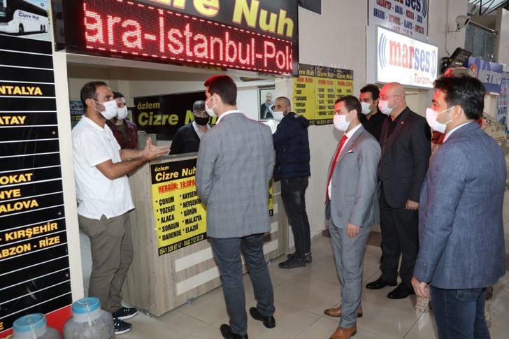 Vali yardımcıları korona virüs denetimlerine katıldı G1