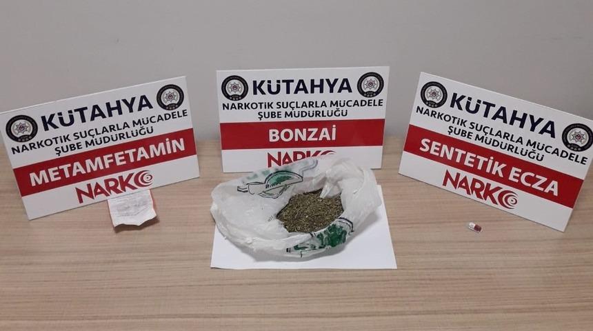 K&uuml;tahya&rsquo;da uyuşturucu operasyonu