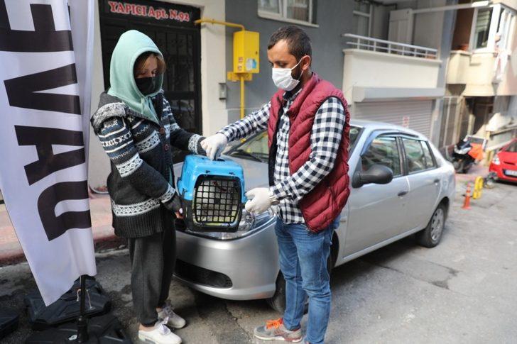 Hasta kedinin yardımına İlkadım ekipleri koştu G1