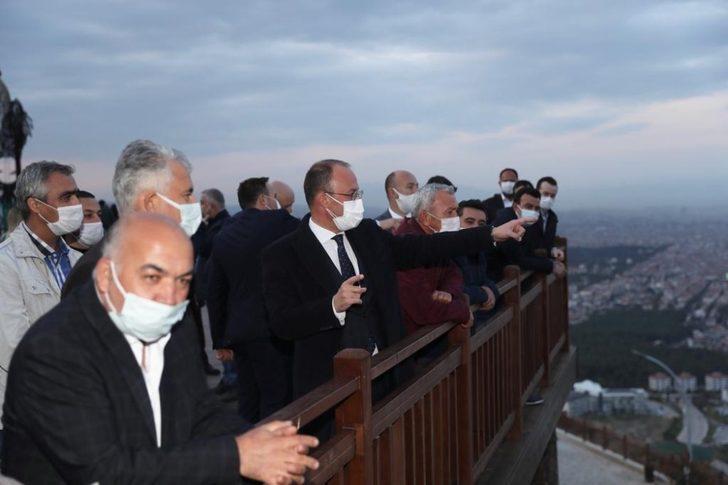 Meclis üyeleri ve muhtarlardan seyir tepesi’ne tam not aldı G2