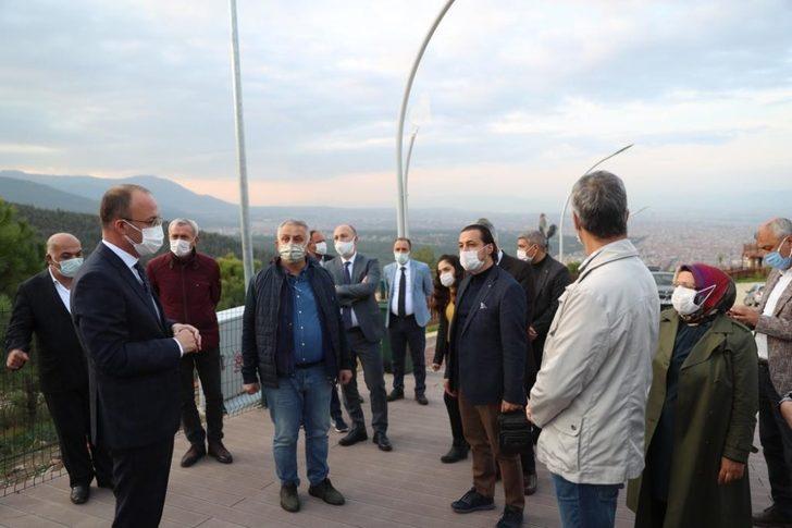 Meclis üyeleri ve muhtarlardan seyir tepesi’ne tam not aldı G5