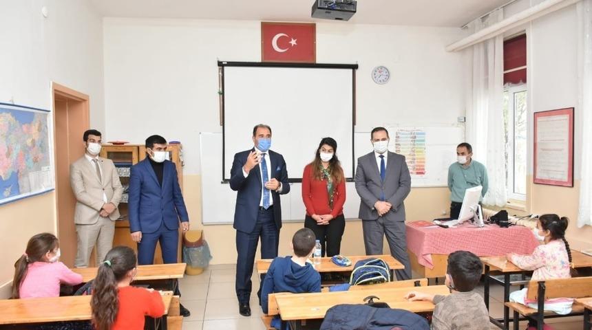 Covid- 19 kapsamında okullarda alınan önlemler denetlendi