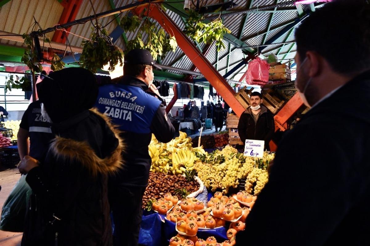 Osmangazi&rsquo;de korona vir&uuml;s denetimleri arttırıldı