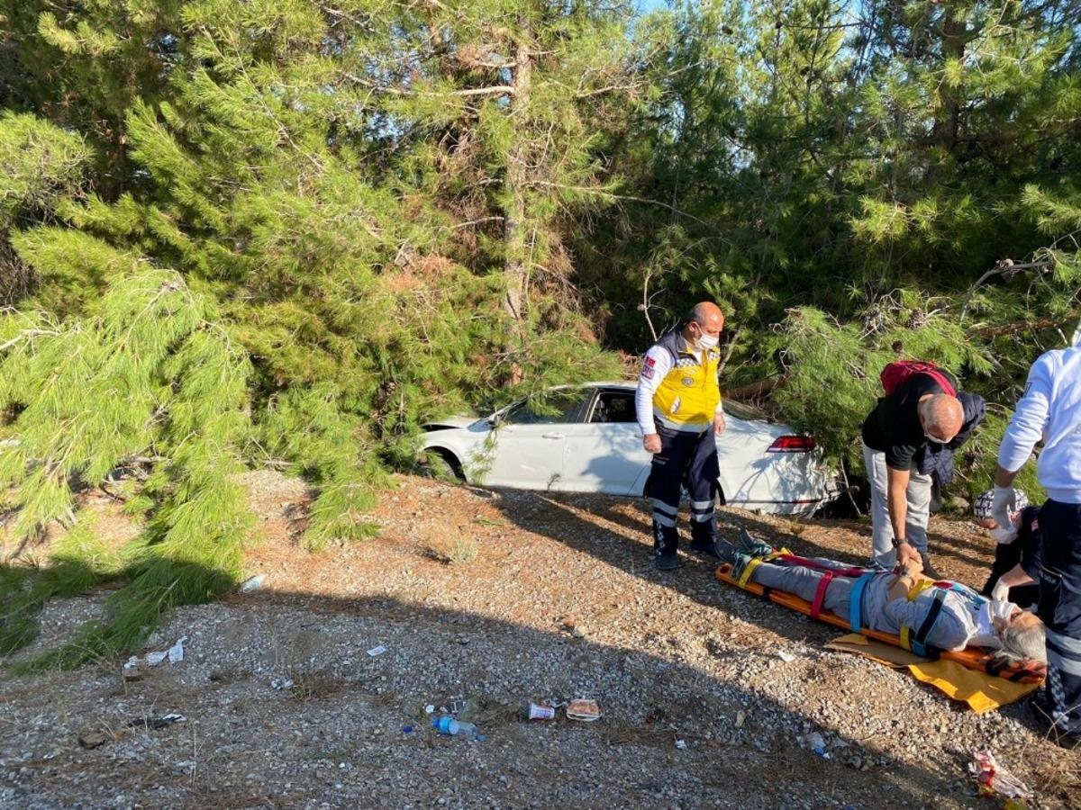 Denizli&rsquo;de trafik kazası: 1 yaralı