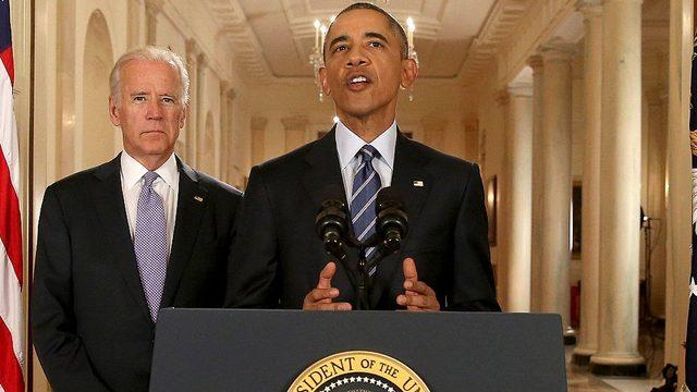 Biden ve Obama İran'la varılan nükleer anlaşmayı birlikte duyurmuştu.