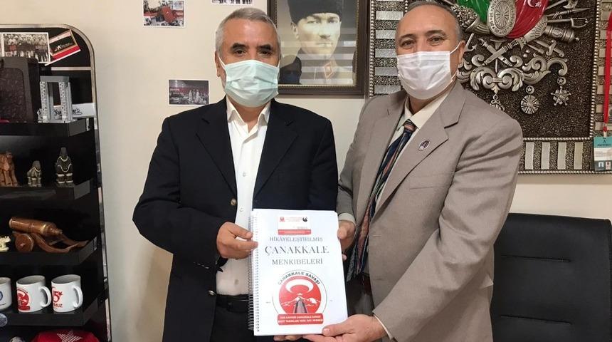 &Ccedil;anakkale Menkıbeleri 1915 Şehit ve Gazi Yakınları Derneği&rsquo;nde hikayeleştirildi