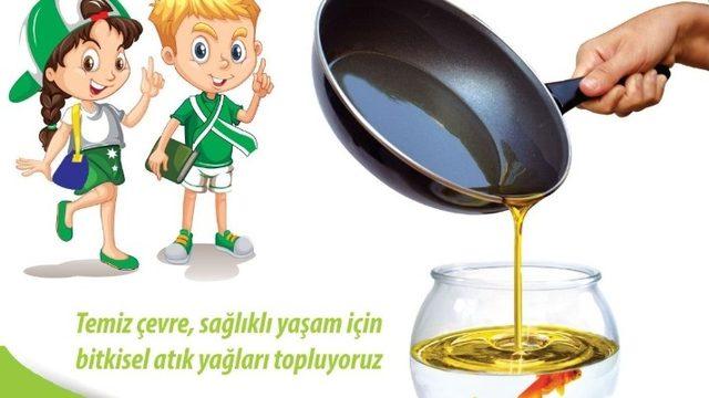 Kaman Belediyesinden Bitkisel atık yağ getir, sıvı deterjan götür kampanyası