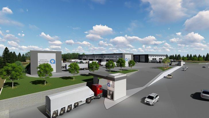 Manavgat’a modern Toptancı Hal Kompleksi G1