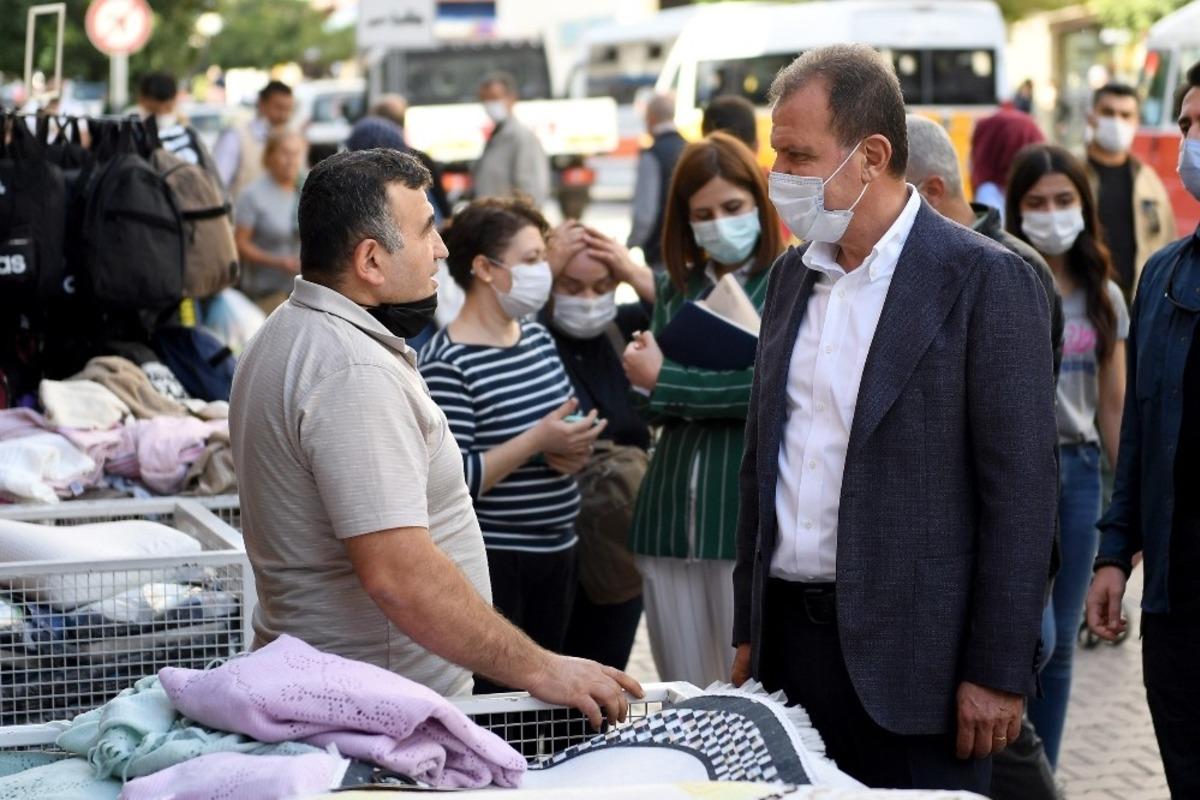 Başkan Se&ccedil;er, esnafla bir araya geldi