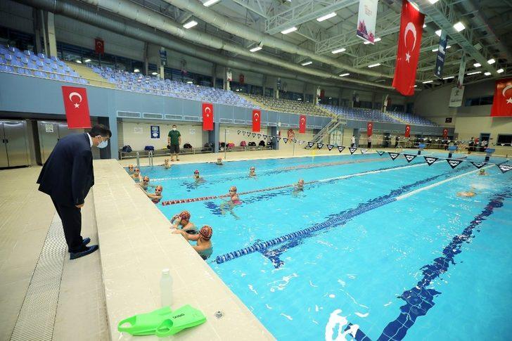 Şehitkamil’deki havuzlarda eğitim faaliyetleri başladı G5