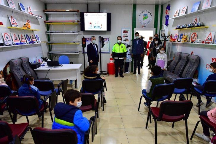 Yeşilyurt ’ta çocuk trafik eğitim parkında 24 bin öğrenciye eğitim G4