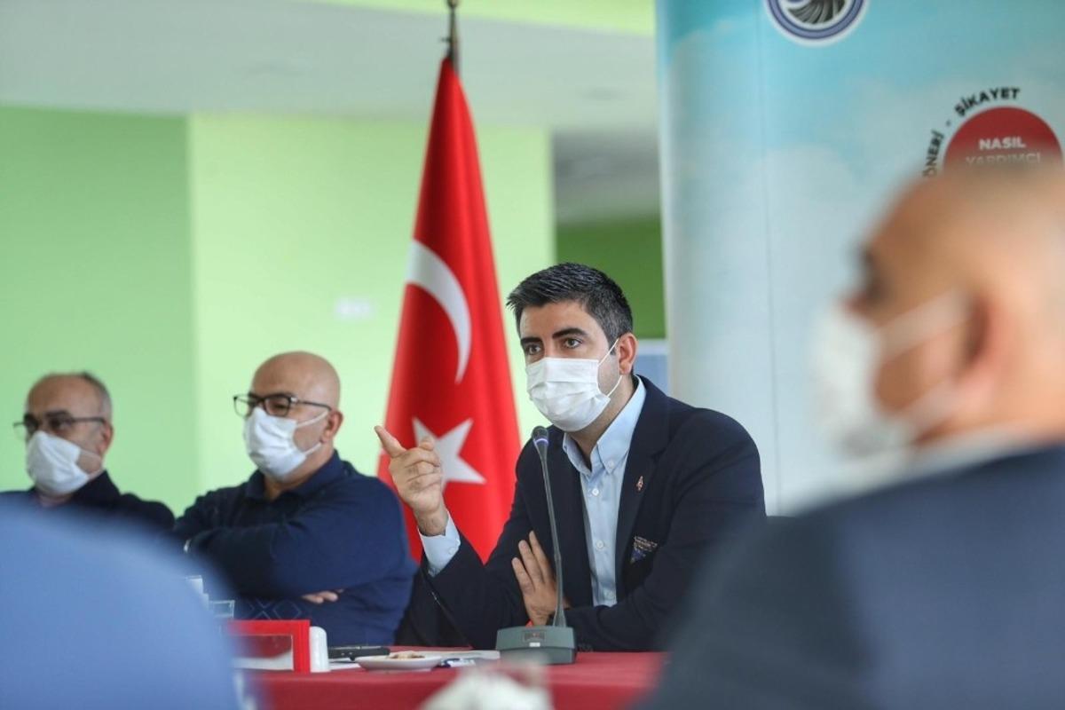 Başkan Y&uuml;ksel muhtarlar ile bir araya geldi