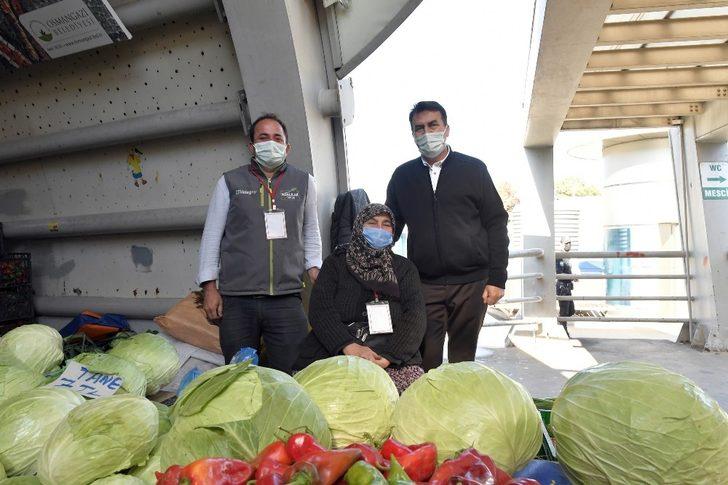 Bursa Çiftçi Pazarı tedbirde de örnek G4