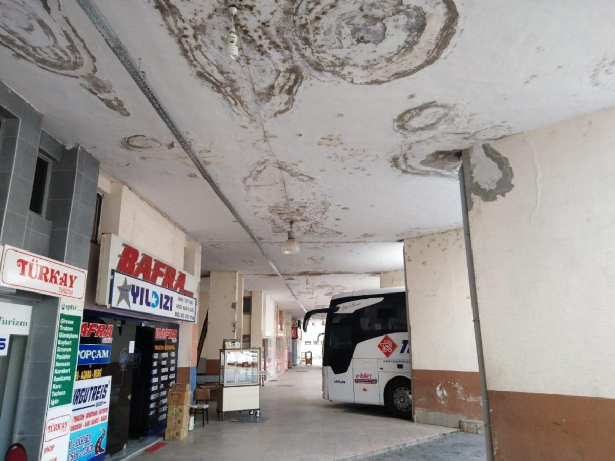 Bafra Otogarı modernize ediliyor
