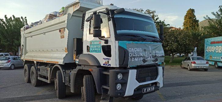 Alanya’nın yardımları İzmir’e ulaştı G2