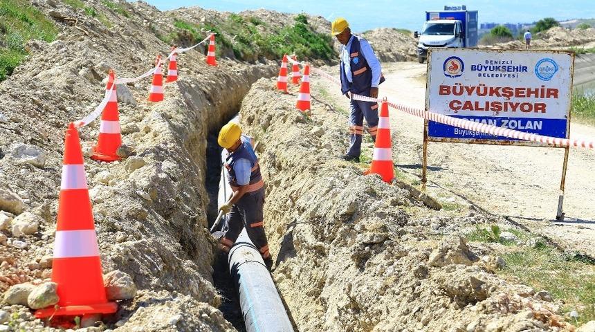 Denizli&rsquo;nin Buldan il&ccedil;esinde su kesintisi