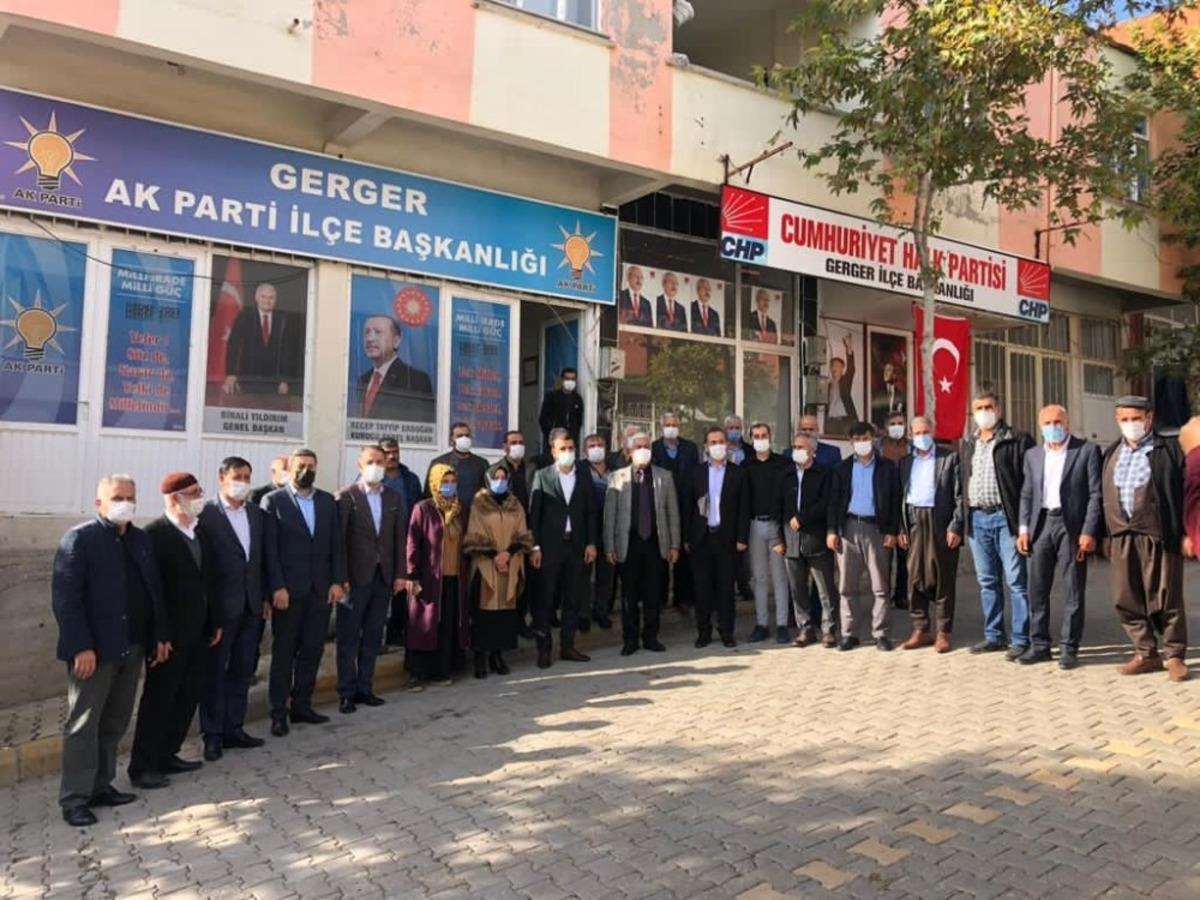 Başkan Dağtekin&rsquo;den Gerger&rsquo;e hayırlı olsun ziyareti