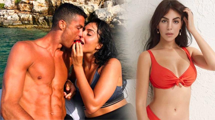 Ronaldo'nun sevgilisi Georgina Rodriguez, yarışma programına aslan kostümüyle katıldı