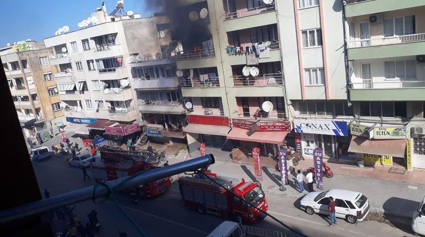 Aydın'da uyuşturucu kullandığı öne sürülen şahıs babasının evini yaktı