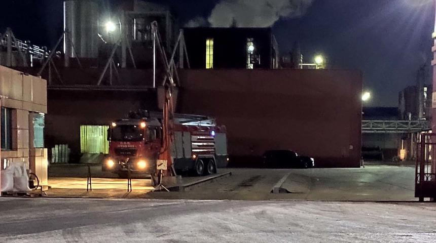 Gaziantep'te nişasta fabrikasında yangın