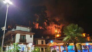 Sakin Kent Akyaka’da orman yangını