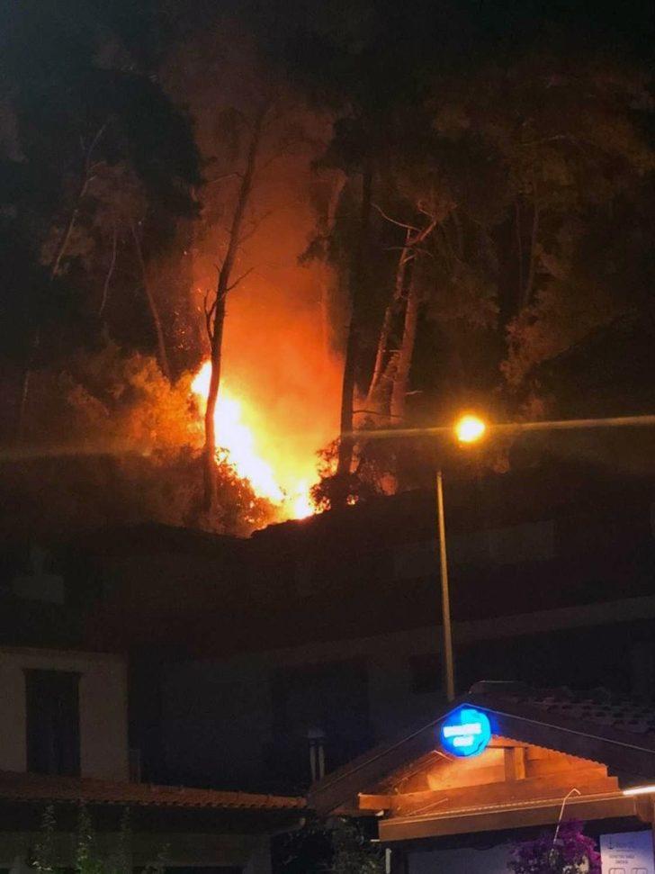 Sakin Kent Akyaka’da orman yangını G2