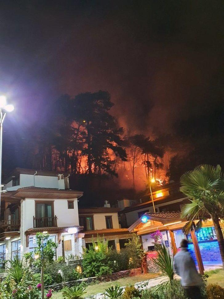 Sakin Kent Akyaka’da orman yangını G3