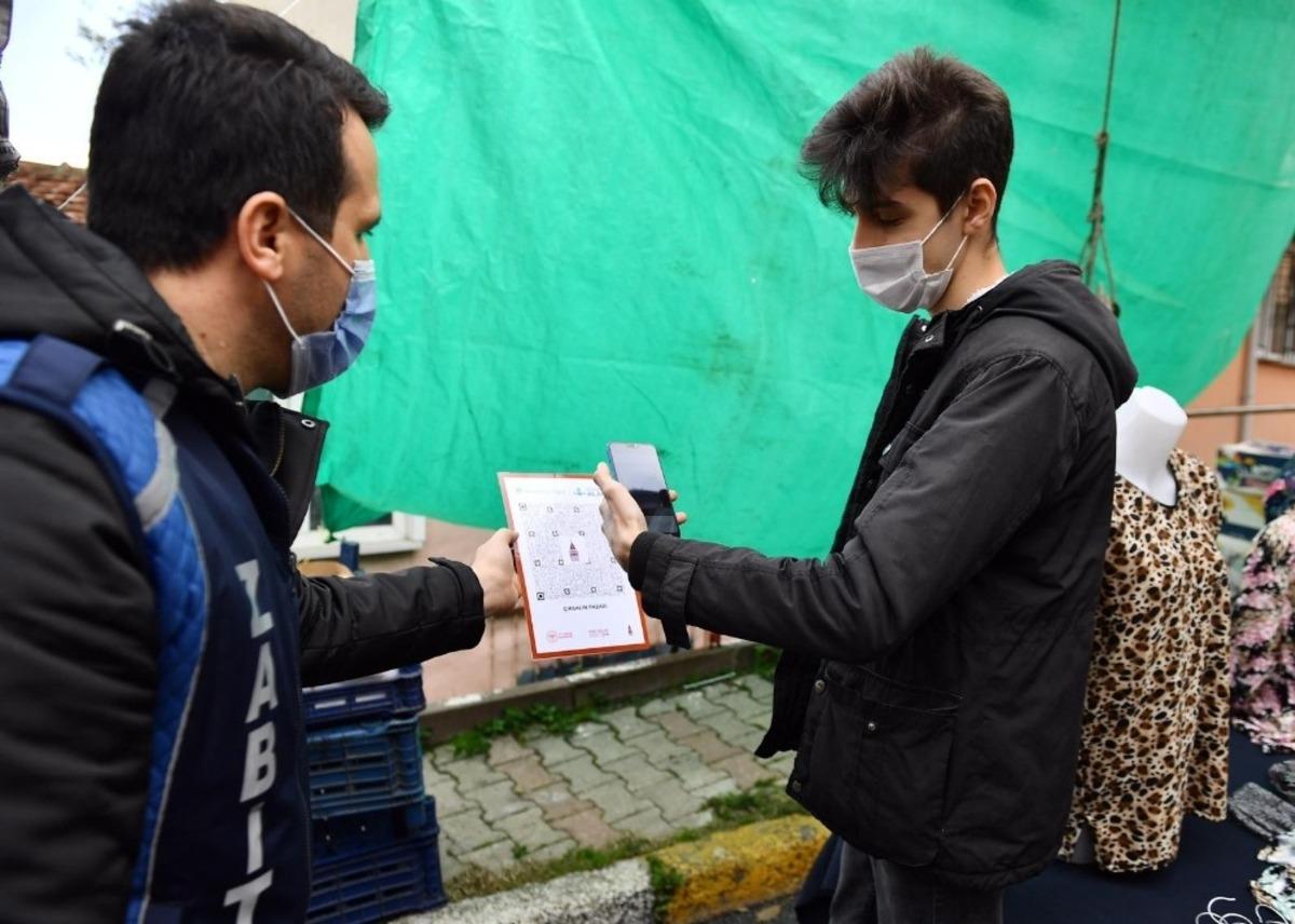 Beyoğlu semt pazarlarında  &lsquo;g&uuml;venli alan&rsquo; uygulamasına ge&ccedil;ildi