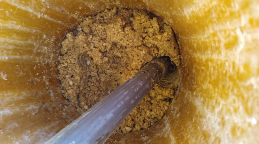 Kilosu 60 TL! Bu helva saatlerce dövülüyor, bir yıl boyunca saklanıyor