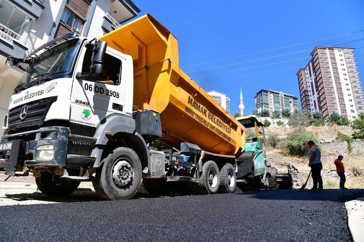 Mamak’ta asfalt çalışması hız kesmiyor G2