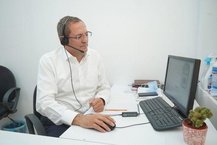 Başkan Ergin telefonda G1