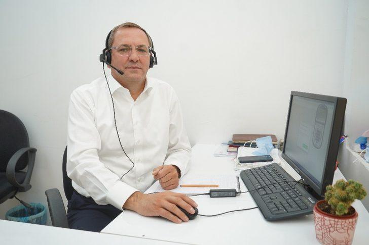 Başkan Ergin telefonda G2