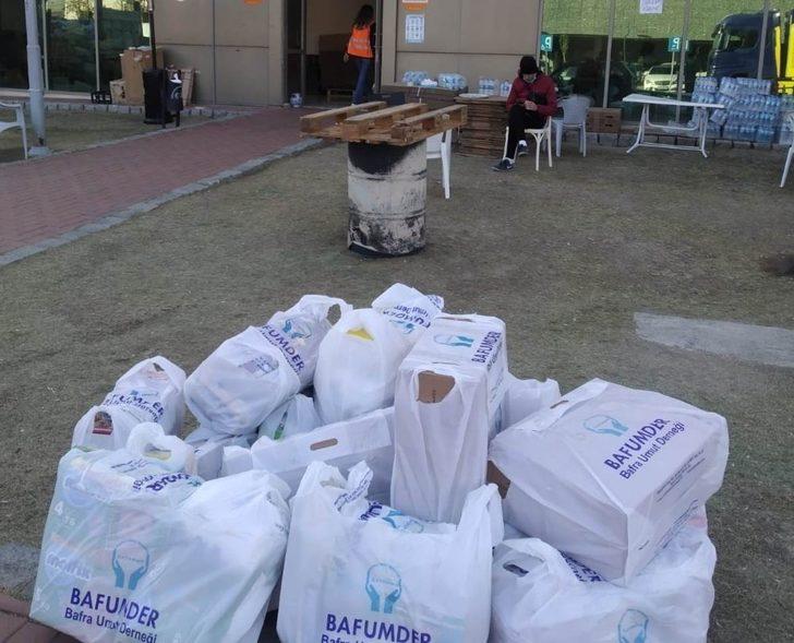 Bafra Umut Derneği’nden İzmir’e destek G2