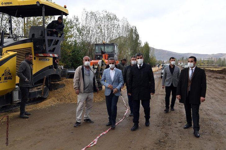 Başkan Asya, Recep Tayyip Erdoğan Bulvarı’ndaki çalışmaları inceledi G3