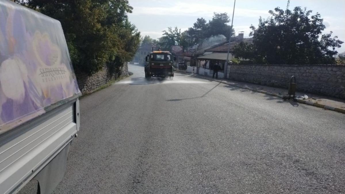 Safranbolu Belediyesi kenti d&uuml;zenli olarak temizliyor