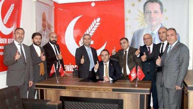 Yeniden Refah Partisi Palandöken teşkilatında görev dağılımı yapıldı