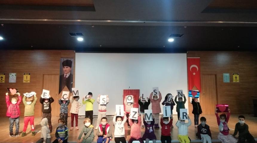 Mektebim Koleji lösemili çocukları unutmadı