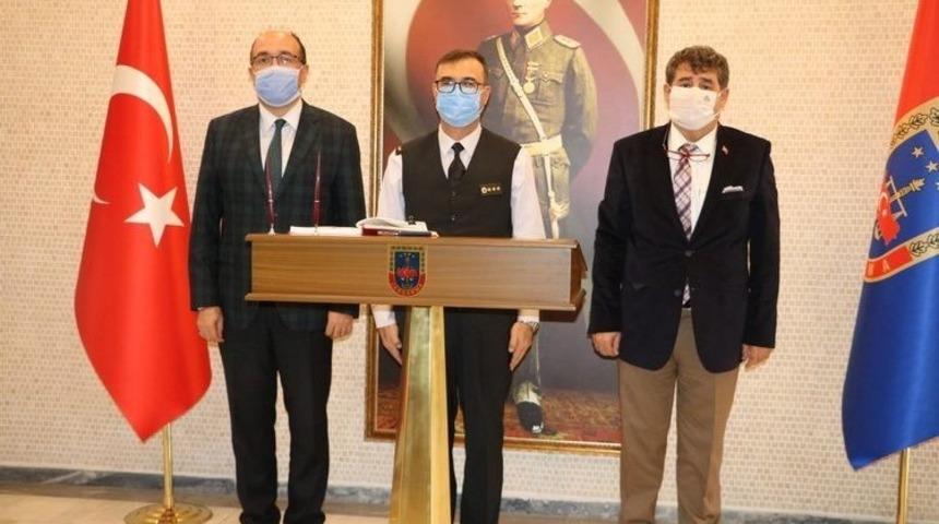 Başkan Çöl temaslarına devam ediyor