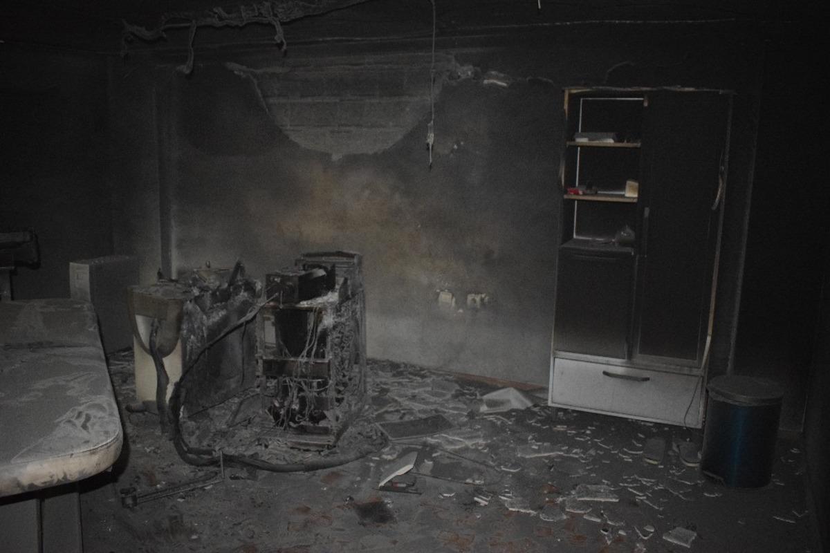 G&uuml;zellik merkezinde patlama