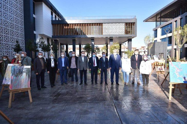 Lösemili çocuklar yararına resim sergisi düzenlendi G1