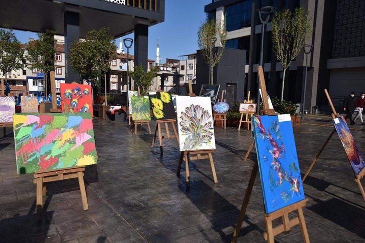 Lösemili çocuklar yararına resim sergisi düzenlendi G3