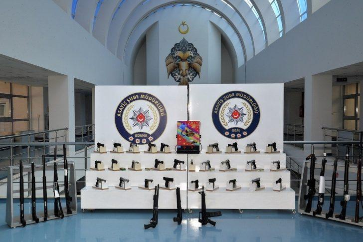 Adana’da 80 silah ele geçirildi G1