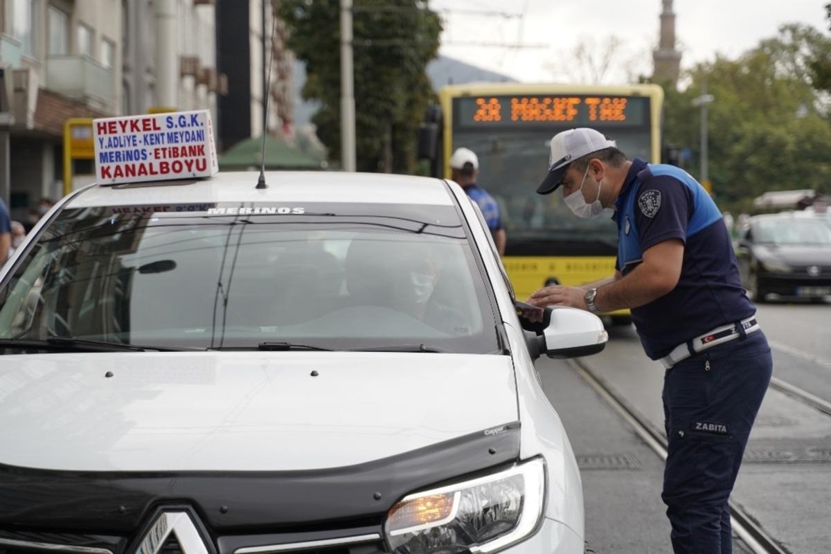 Bursa&rsquo;da koronavir&uuml;s  denetimleri arttı