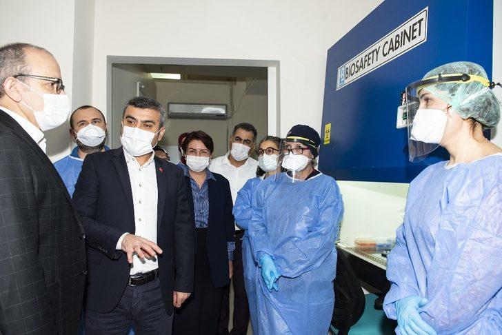 Kepez Devlet Hastanesinde PCR Laboratuvarı hizmete başladı. G3